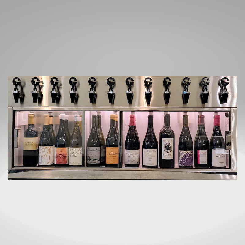 Le Cruvinet - Wine Dispenser - 12 Bottle Wine Preserver & Dispenser