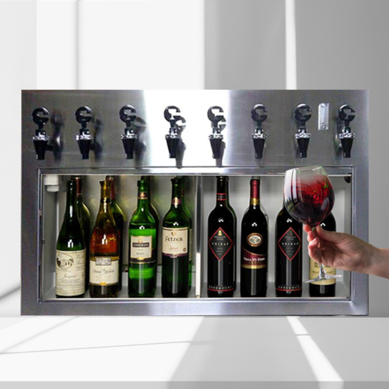 Le Cruvinet Wine Dispenser - 8 Bottle Wine Dispenser