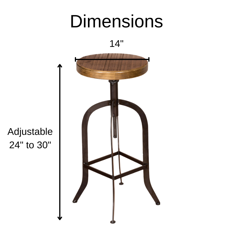 Napa East Industrial Iron Beam Table - Solid Wood Table with Steel Frame