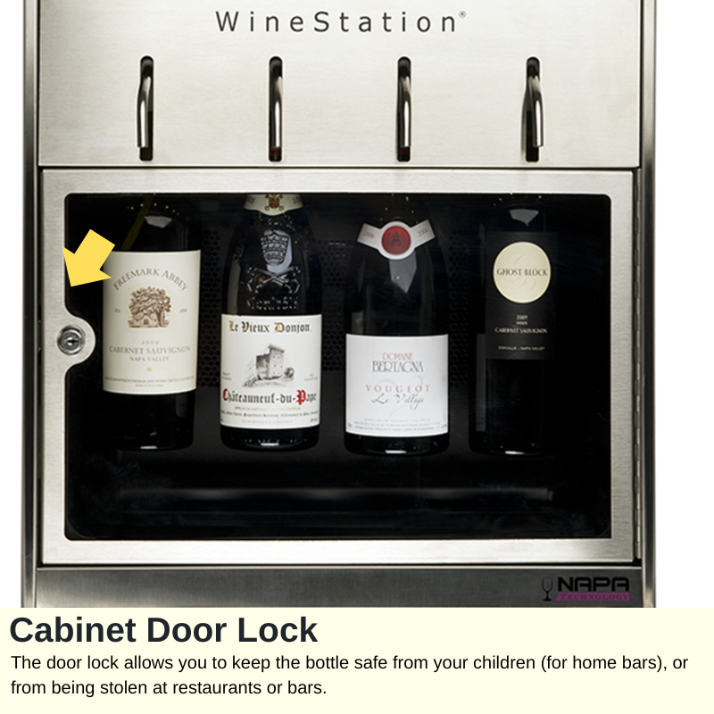 Napa Technology WineStation Pristine Plus - 4 Bottle Wine Dispenser