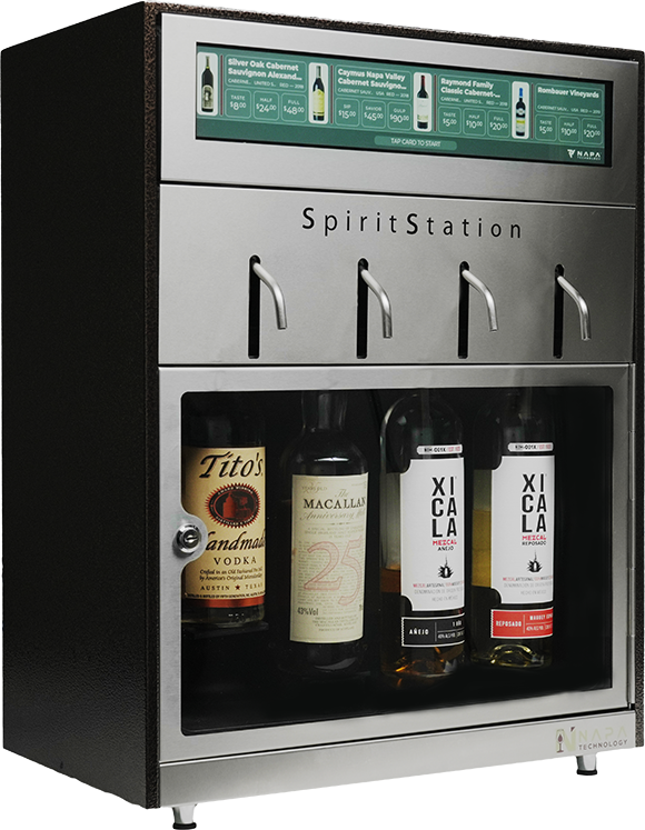 Napa Technology - SpiritStation - 4 Bottle Preserver and Dispenser