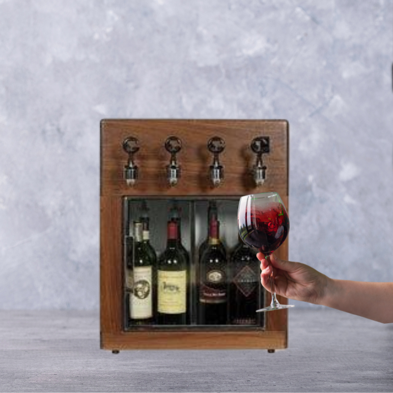 Ultra Cruvinet - Wine Dispenser - 4 Bottle Wine Preserver & Dispenser