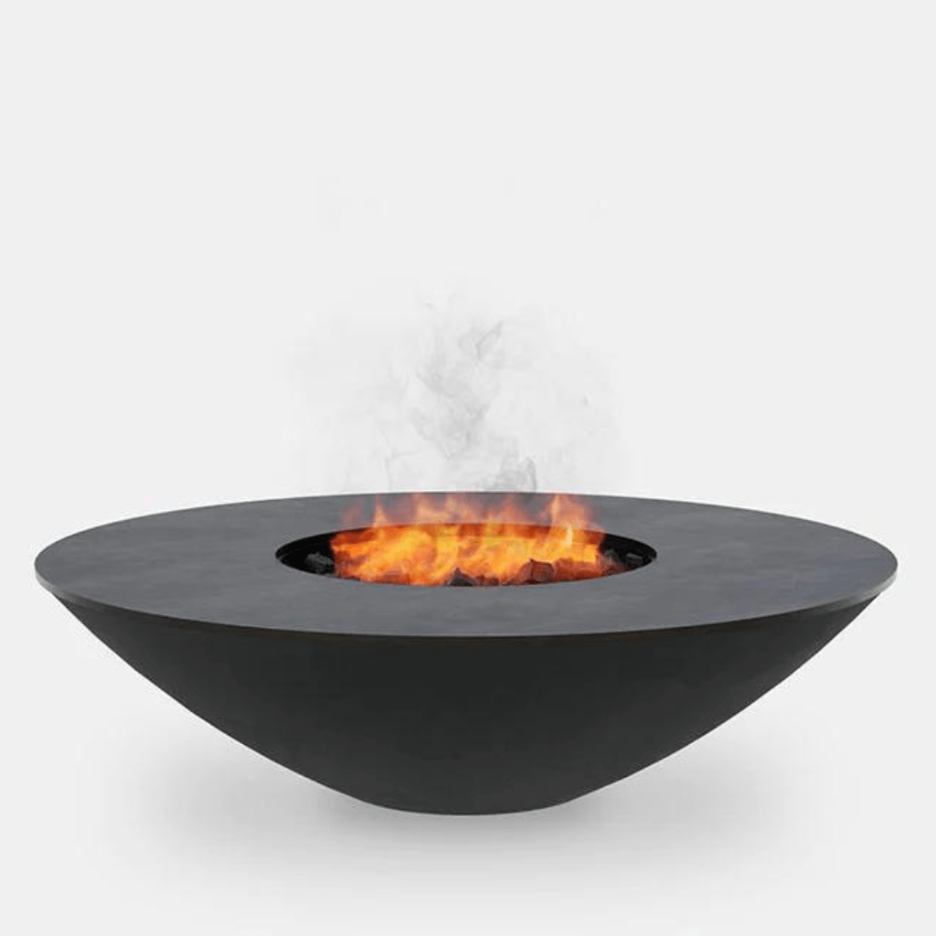 ArteFlame ArteFlame Classic 40" Black Grill - Fire Bowl with Cooktop AFCL40CTBLK