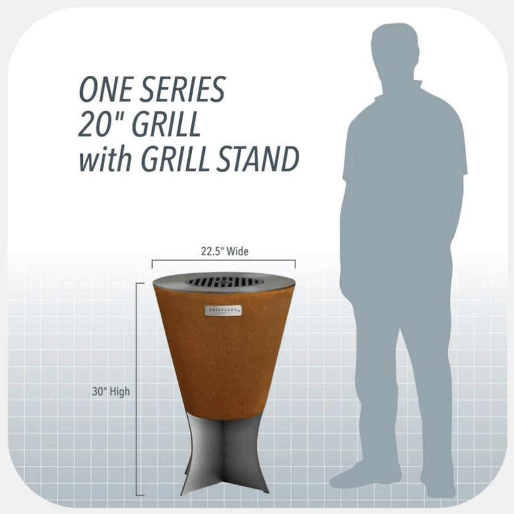 ArteFlame ArteFlame One Series Grill Stand GRSTAND20 For One Series 20" Grill
