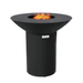 ArteFlame ArteFlame Classic 40" Black Label Grill - Tall Round Base - Corten Steel Grills