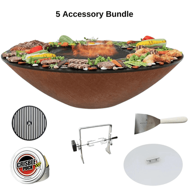 ArteFlame ArteFlame Classic 40" Grill - Fire Bowl with Cooktop Grills AFCL40CT.2