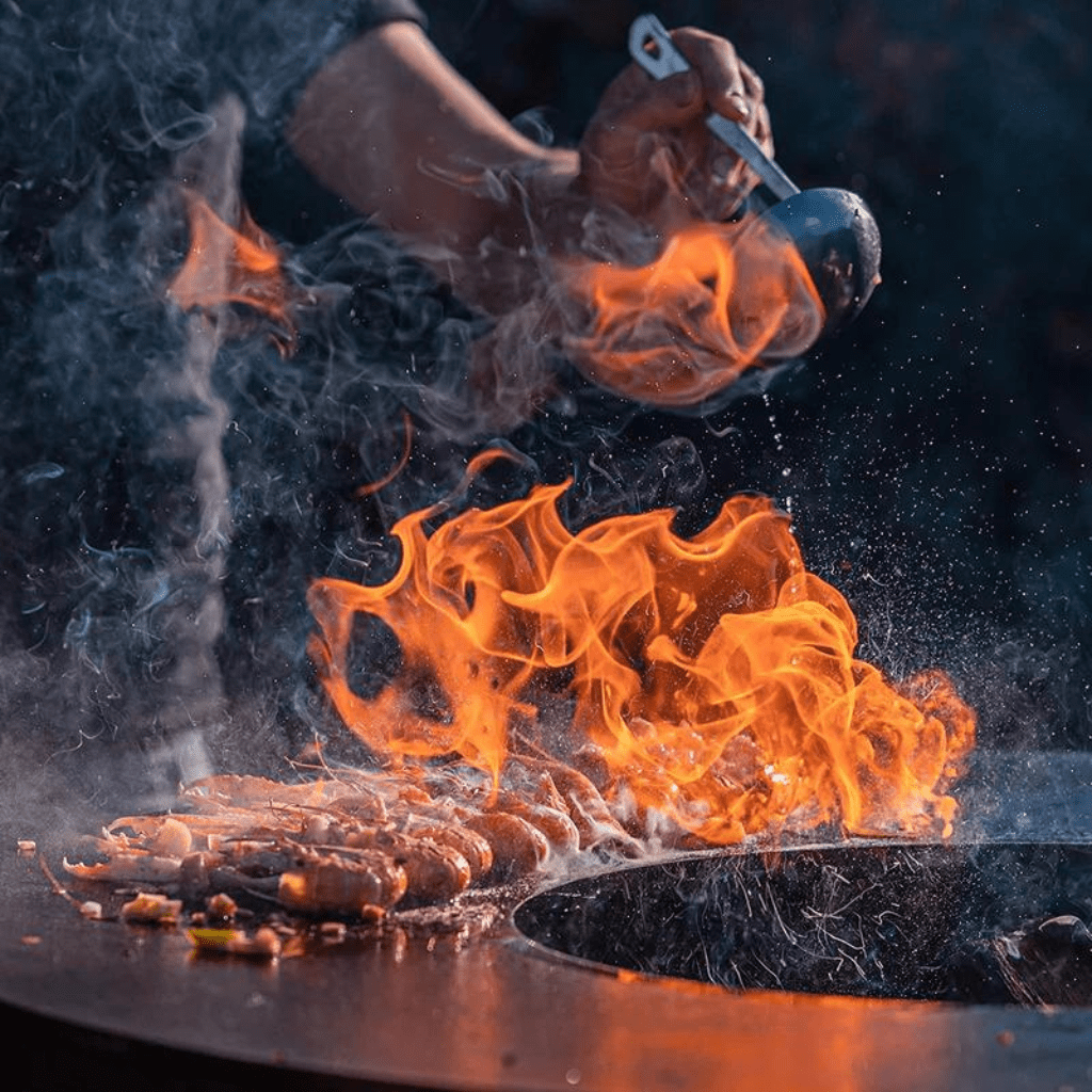 ArteFlame ArteFlame Euro 30" BBQ Grill & Fire Pit - Corten Steel Grills