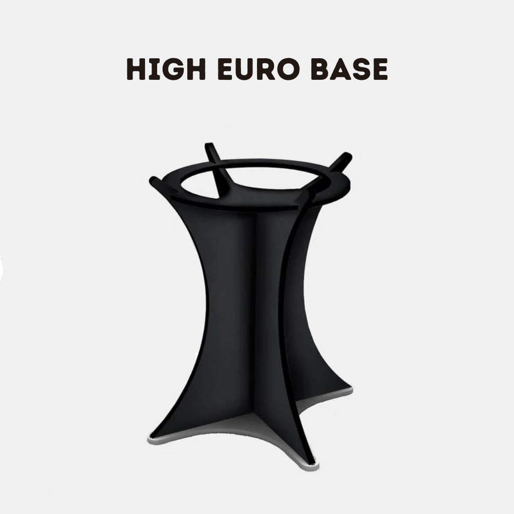 ArteFlame Classic / Euro Base for ArteFlame Fire Pits and Grills (Black Label) AF40HEUBBLK High Euro Base