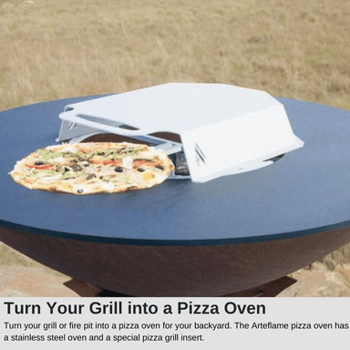 ArteFlame Pizza Oven With Pizza Grate - For ArteFlame Grills & Fire Pits