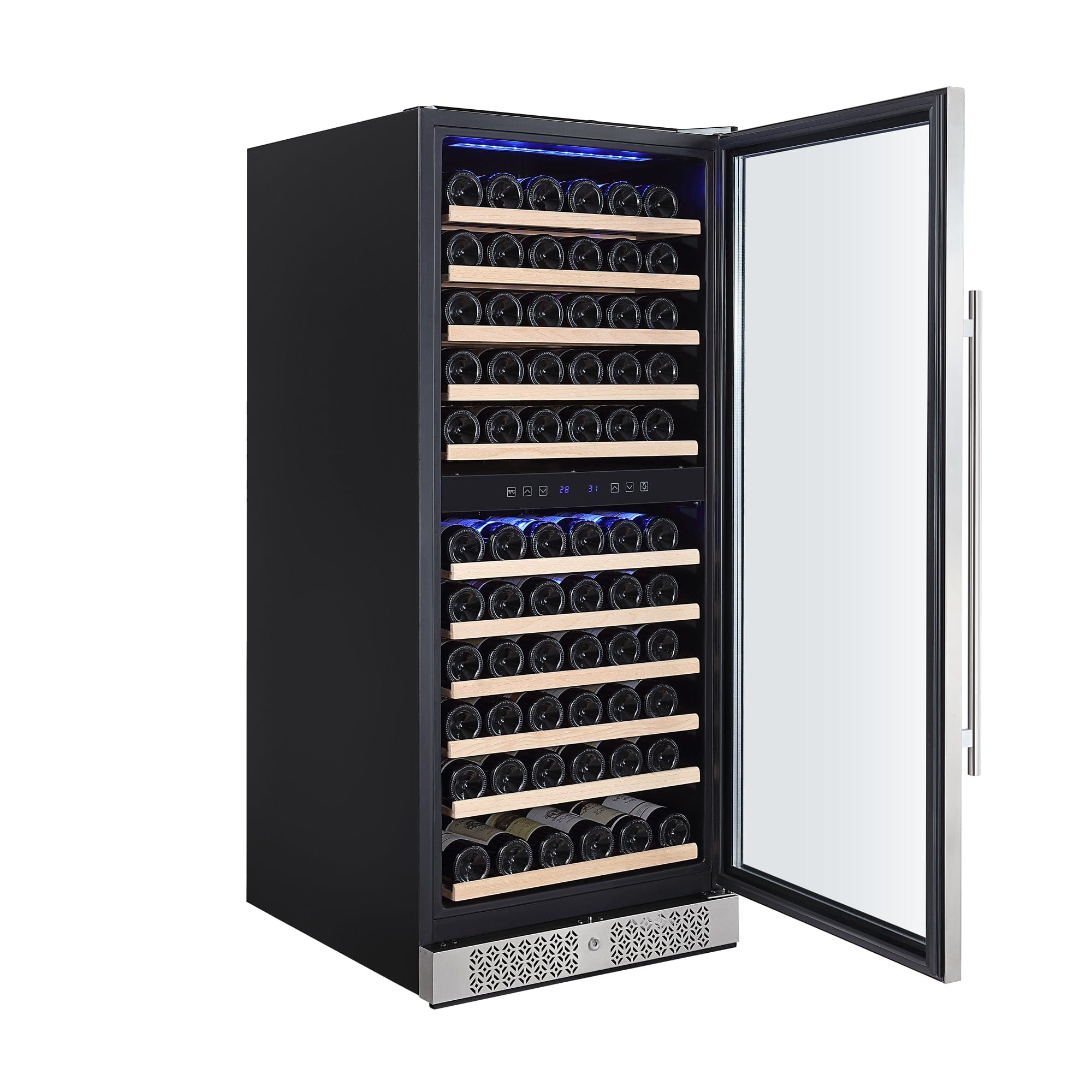 Empava Empava 55 Inch  100 Bottle Dual-Zone Wine Refrigerator EMPV-WC06D