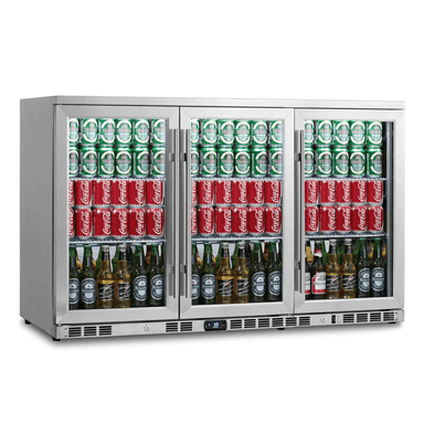 KingsBottle KingBottle Under-counter 53'' 3 Beverage Cooler Combo (For Indoors) KBU328M