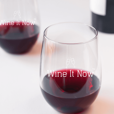 Wine It Now Wine It Now Stemless Wine Glass (White Logo) 3225451_17353
