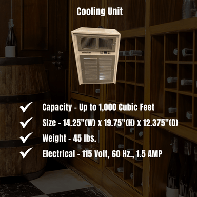 Breezaire WKSL 4000 Cooling Unit Specifications