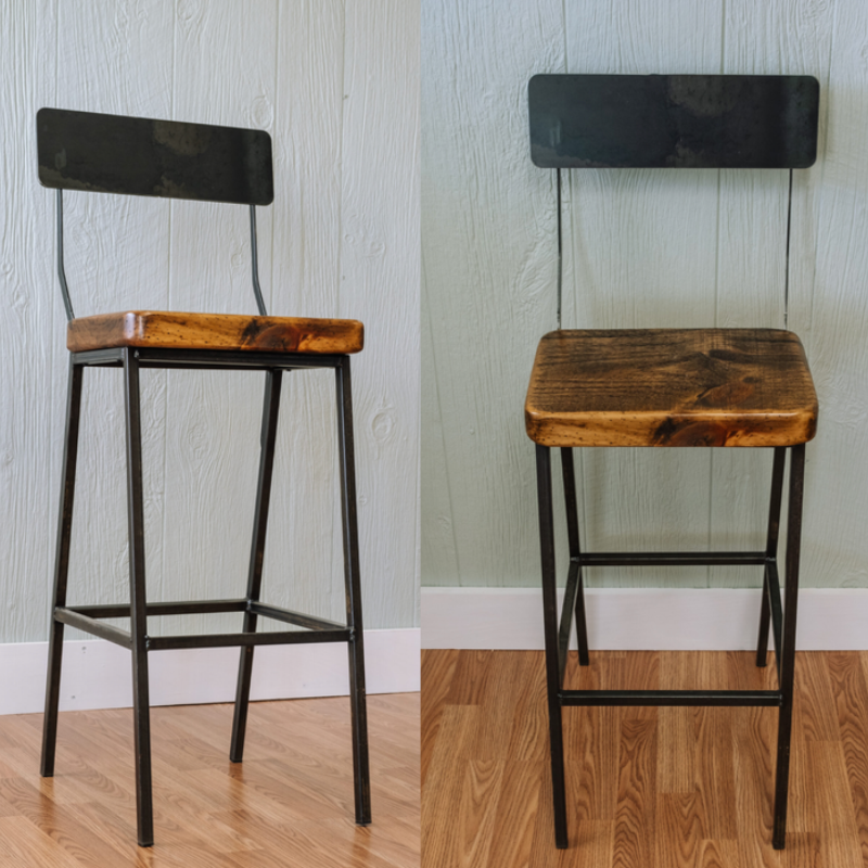 Napa East 36” Industrial Farm Bar Stool