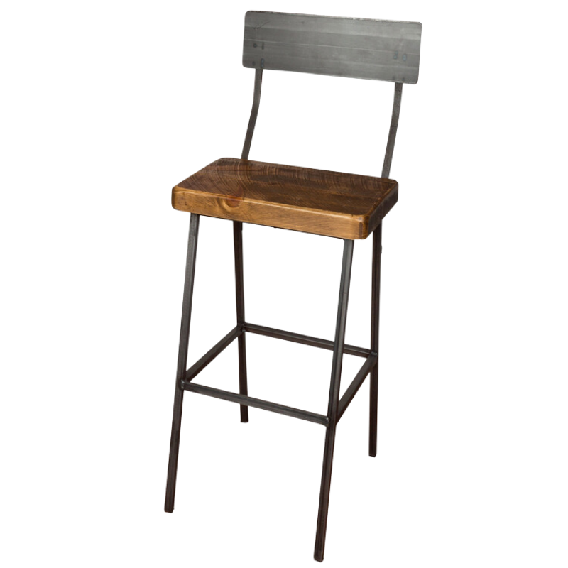 Napa East 36” Industrial Farm Bar Stool