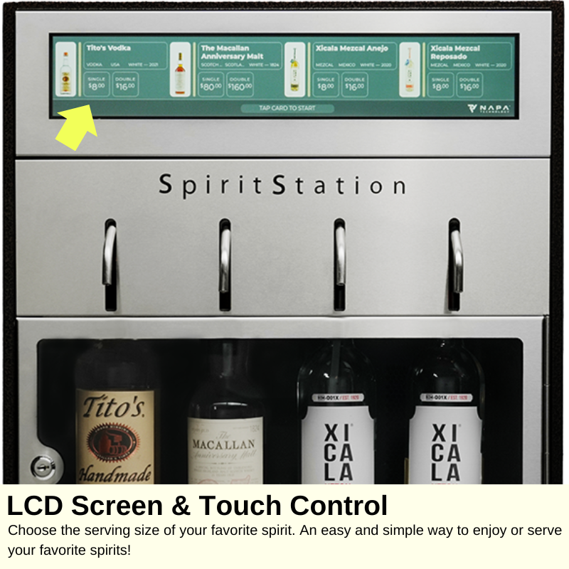 Napa Technology SpiritStation - 4 Bottle Spirit Dispenser
