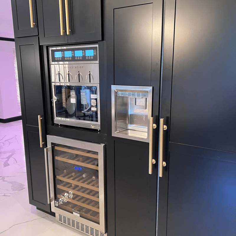 Napa Technology Winestation Pristine Plus Wine Preservation System in the Kitchen