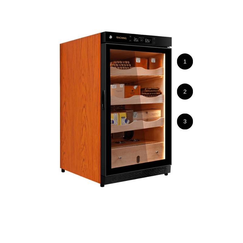 Raching C150A Cigar Humidor Cabinet 400 Cigar Capacity