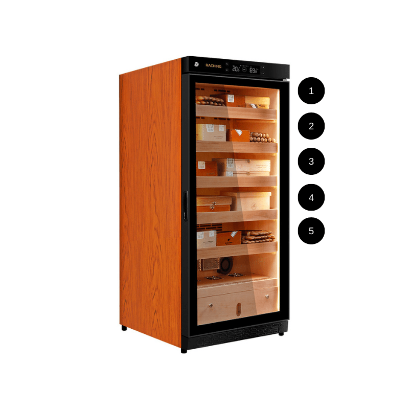 Raching C230A Cigar Humidor Cabinet Shelves