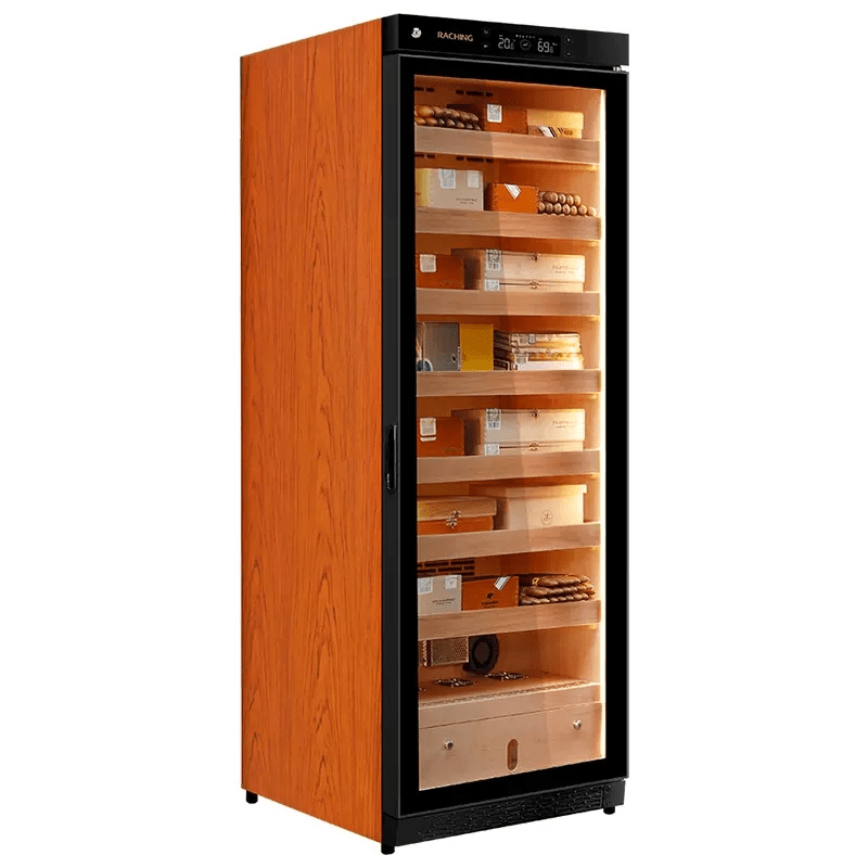 Raching C380A Cigar Humidor Oak Brown