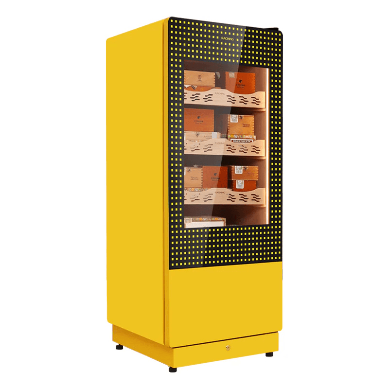 Raching COH 180A Cohiba Classic Yellow Cigar Humidor