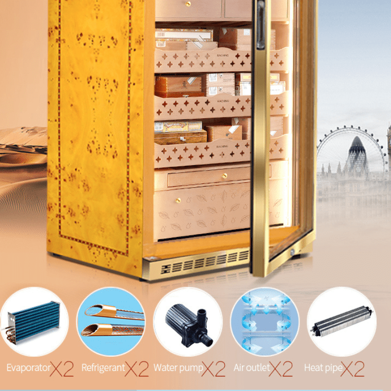 Raching MON2800A Electric Cigar Humidor Components