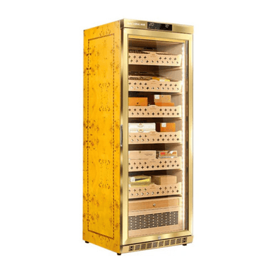 Raching MON2800A Electric Cigar Humidor Golden Color