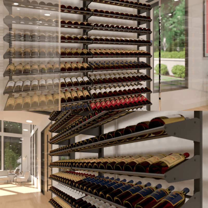 Ultra Wine Racks Showcase Standard Display Kit Lifestyle Image