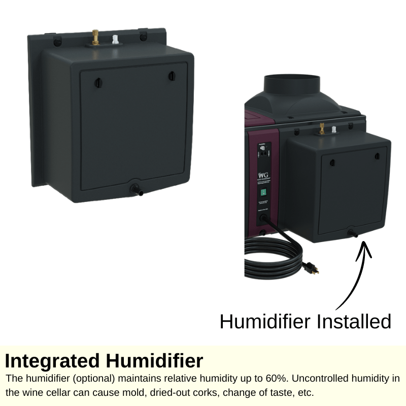 Wine Guardian DS088 Ducted Split System Integrated Humidifier