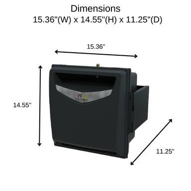 Wine Guardian Humidifer for Wine Storage Size and Dimensions