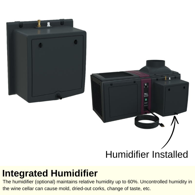 Integrated Wine Guardian Wine Cellar Humidifier