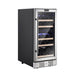 Empava Empava 15 Inch 29 Bottle Dual-Zone Compact Wine Refrigerator EMPV-WC02D