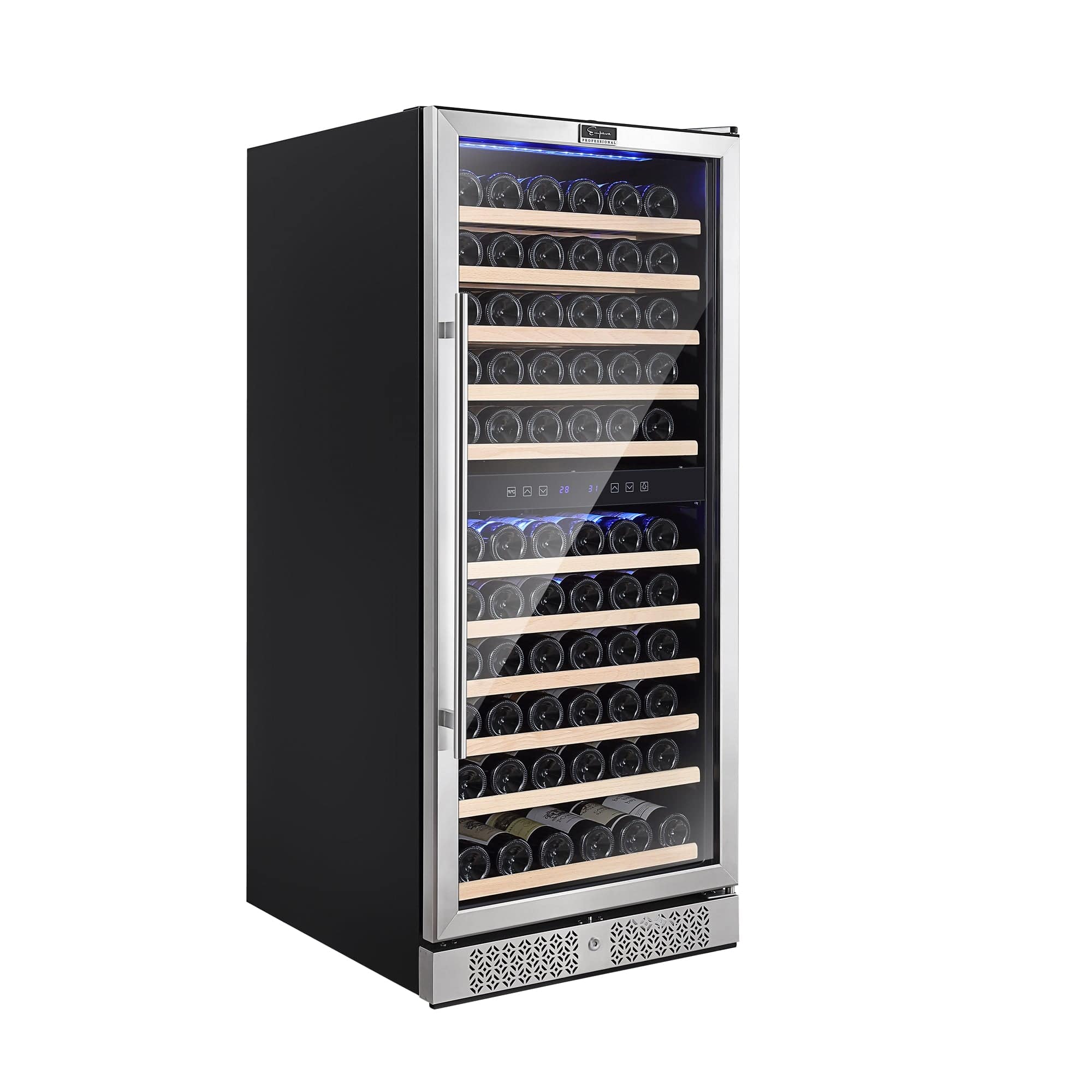 Empava Empava 55 Inch  100 Bottle Dual-Zone Wine Refrigerator EMPV-WC06D