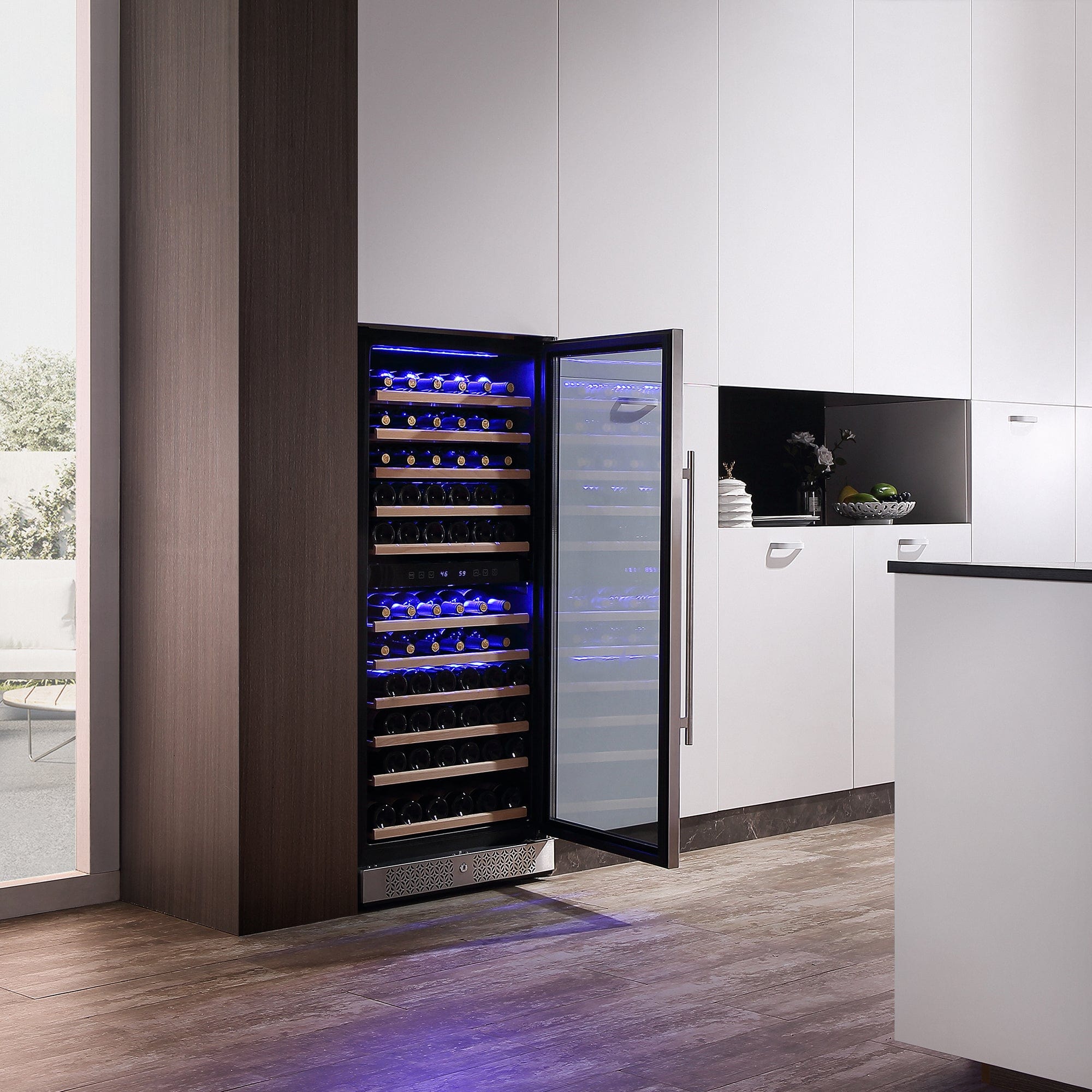 Empava Empava 55 Inch  100 Bottle Dual-Zone Wine Refrigerator EMPV-WC06D