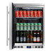 KingsBottle KingsBottle 24 Inch Outdoor Beer Fridge (96 bottles or 126 cans) Stainless Steel