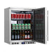 KingsBottle KingsBottle 24" Under Counter Beverage Cooler (96 bottles or 126 cans) Stainless Steel